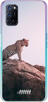 6F hoesje - geschikt voor OPPO A52 -  Transparant TPU Case - Leopard #ffffff