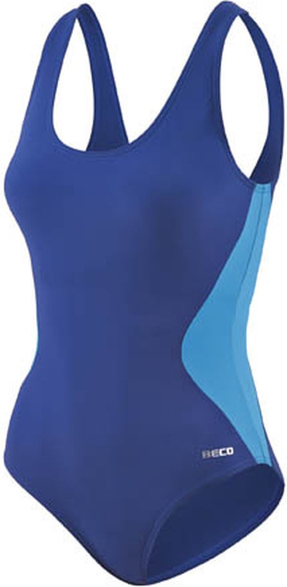 Beco Badpak C-cup Dames Polyamide Blauw/donkerblauw