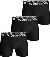 Bjorn Borg Essential Boxers 3-Pack Zwart Heren - Maat XXL