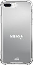xoxo Wildhearts case voor iPhone 7/8 Plus - Sassy White - xoxo Wildhearts Mirror Cases