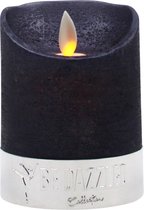 Magic Flame Stompkaars Be Dazzled Led 10 Cm Wax Donkerblauw