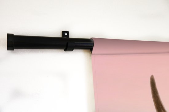 Tapisserie - Tissu mural - Vache - Highlander écossais - Animal - 60x40 cm - Tapisserie