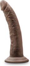 Dr. Skin - Realistische Dildo Met Zuignap 19 cm - Chocolate - Sextoys - Dildo's