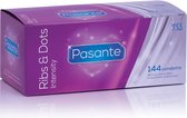 Pasante Ribs & Dots Intensity Condooms - 144 stuks - Drogist - Condooms