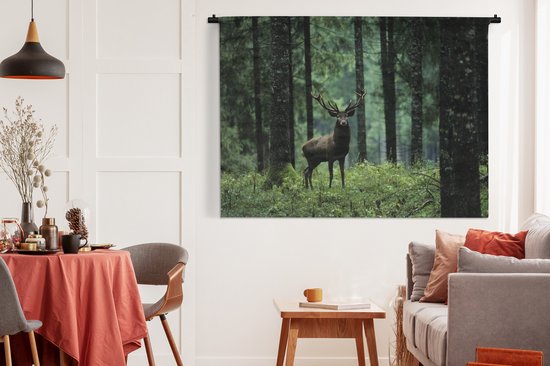 Tapisserie - Cerf - Forêt - Nature - 180x135 cm - Tapisserie