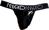 Marco Marco Jockstrap Slick Zwart - MAAT M - Heren Ondergoed - Jockstrap Heren - Heren Jock