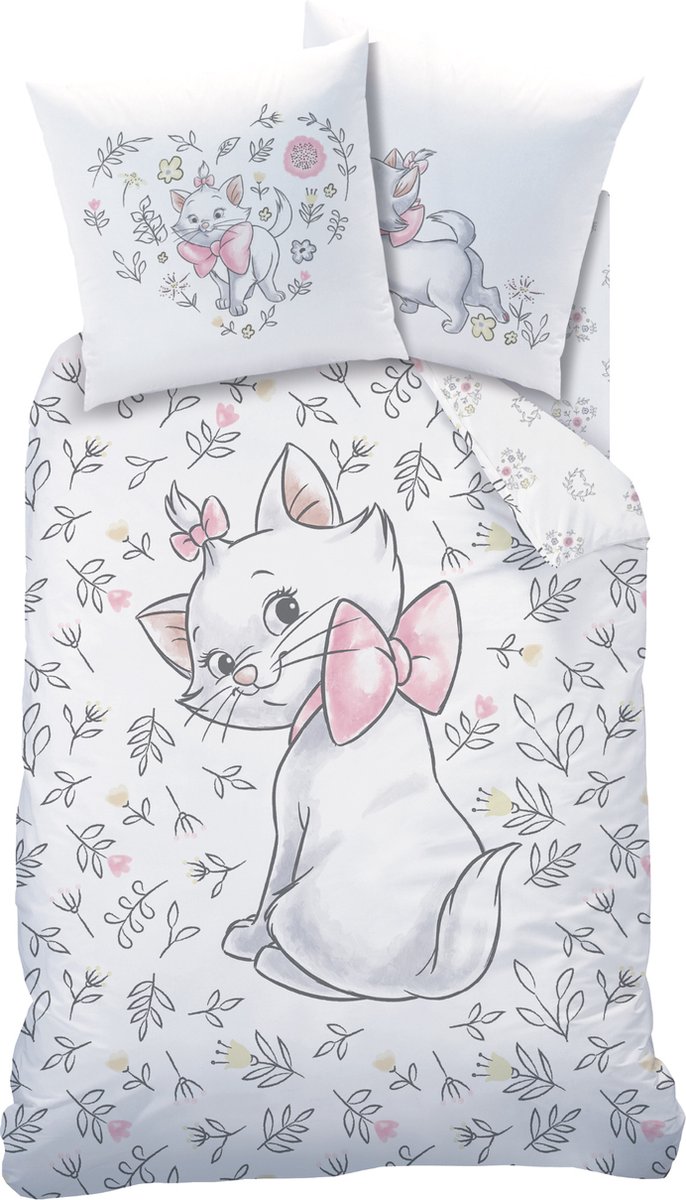 Disney Aristocats Dekbedovertrek Champetre - Eenpersoons - 140 x 200 cm - Katoen