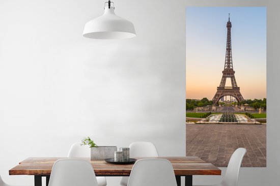 Affiche Paris - Tour Eiffel - Lever de soleil - 80x160 cm