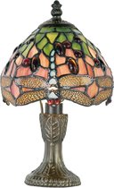 Tiffany - Tafellamp - compleet Ø 16 cm - Multicolor
