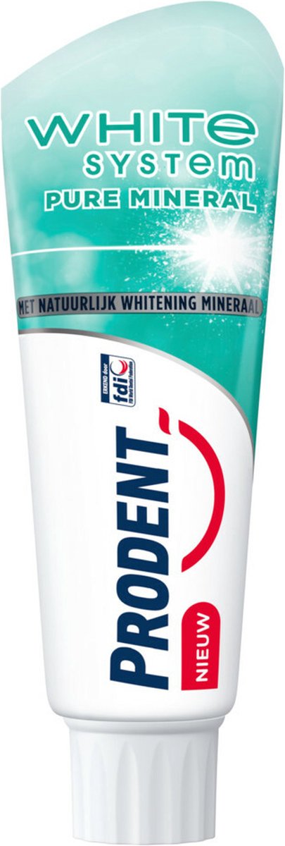 Prodent Prodent White System Pure Mineral Tandpasta - 75 ml