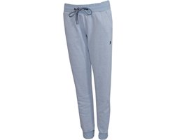 Donnay - Joggingbroek met Elastiek (Carolyn) - Sportbroek - Dames - Pale Blue marl (246) - maat XL Donnay - Joggingbroek met Elastiek (Carolyn) - Sportbroek - Dames - Pale Blue marl (246) - maat XL