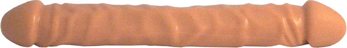 Goedkoopste Domestic Partner Dubbele Dildo U-Boat Driller 30 cm - beige