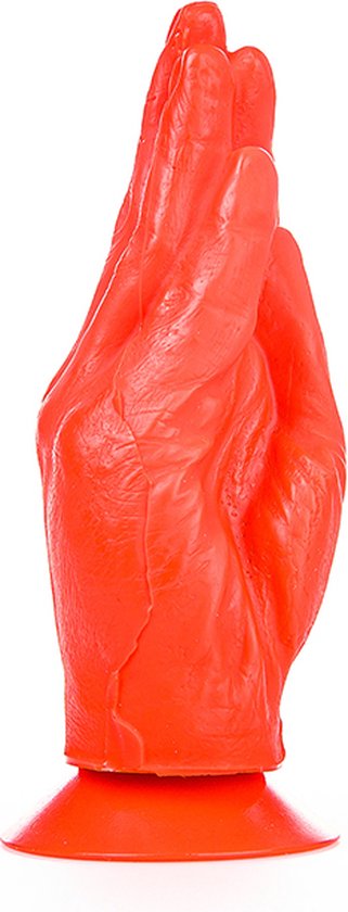 All Red Fisting Dildo 21 X 6 Cm Rood