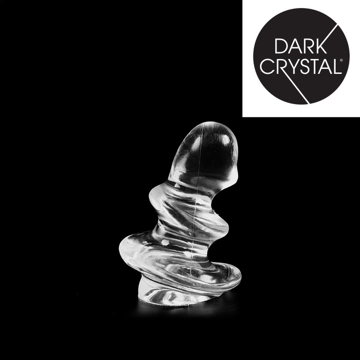Goedkoopste Dark Crystal Schroef Buttplug 16 x 11 cm - transparant