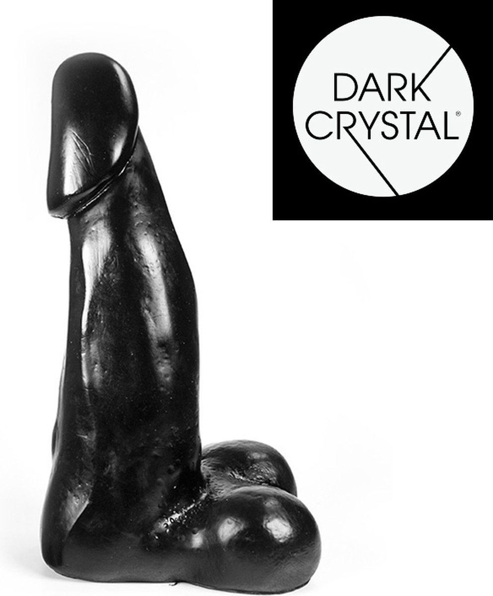 Goedkoopste Dark Crystal XXL Dildo 28 x 8 cm - zwart