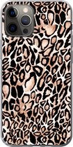 Coque iPhone 13 Pro - Imprimé panthère - Zwart - Taches - Siliconen