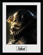 poster in lijst Fallout 76 T51B 30 x 40 cm