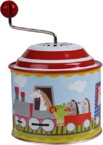 muziekdraaidoos circus junior 7,8 cm staal