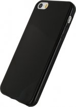 Apple iPhone 5/5s/SE Hoesje - Mobilize - Gelly Serie - TPU Backcover - Zwart - Hoesje Geschikt Voor Apple iPhone 5/5s/SE