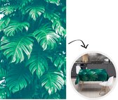 Tafelkleed - Tafellaken - 150x220 cm - Monstera - Bladeren - Planten - Jungle - Natuur - Binnen en Buiten