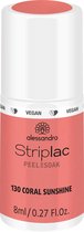 Alessandro Striplac Peel or Soak - Gellak - 130 Coral Sunshine - 8 ml