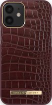 Ideal of Sweden Atelier Case Introductory iPhone 12 Mini Scarlet Croco