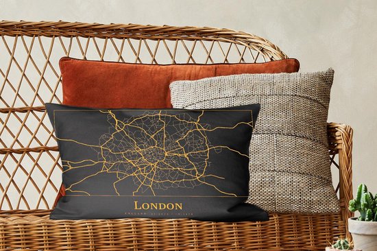 Carte - Londres - Zwart - Or