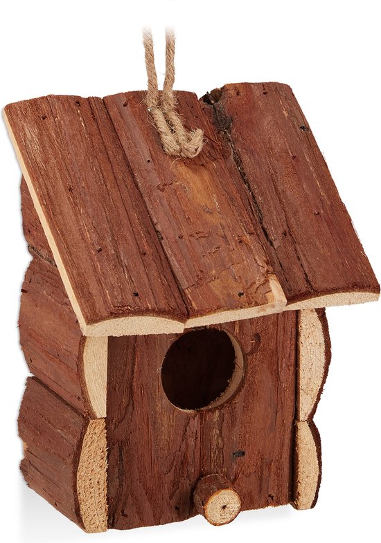 Vogelhuisje - decoratie - hout