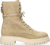Red-Rag 71232 Veterboots - Laarzen Met Veters - Dames - Beige - Maat 38
