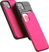 Telefoonhoesje geschikt voor Apple iPhone 13 Pro - Mercury Sky Slide Bumper Case - Magenta