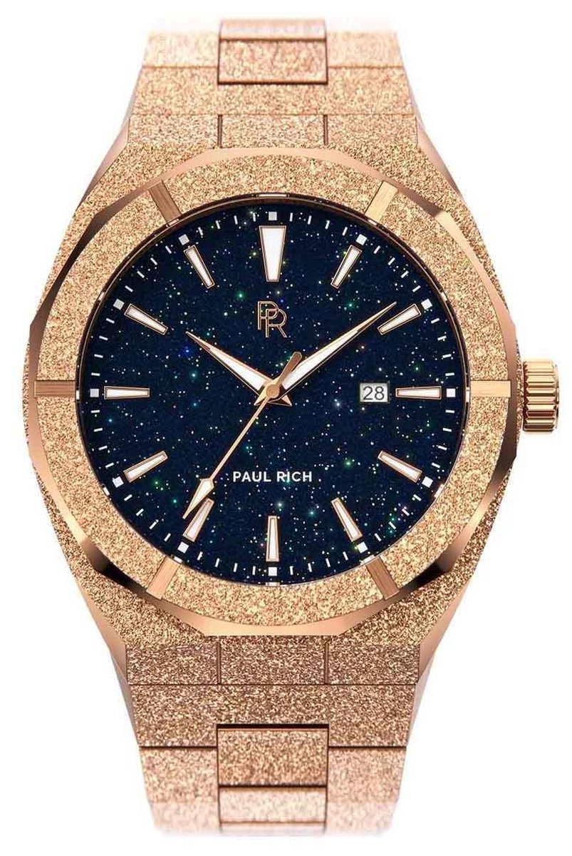 Paul Rich Frosted Star Dust Rose Gold Automatic FSD04-A42 horloge 42 mm