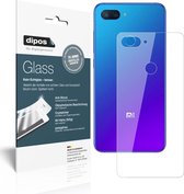 dipos I 2x Pantserfolie helder compatibel met Xiaomi Mi 8 Lite Rückseite Beschermfolie 9H screen-protector