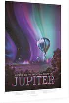 Mighty Auroras of Jupiter (Visions of the Future), NASA/JPL - Foto op Dibond - 30 x 40 cm