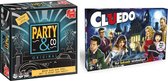 Spellenbundel - 2 Stuks - Party&Co & Cluedo