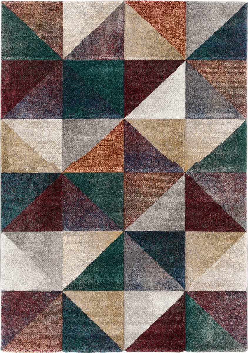 Pergamon Vloerkleed Designer Maui modern Prisma Groen