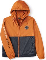 Brixton Claxton Crest Lined Hood Jas - Caramel/black