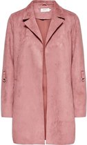 Only ONLJOLINE FX SUEDE COAT - Withered Rose Red
