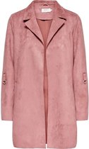 Only ONLJOLINE FX SUEDE COAT - Withered Rose Red