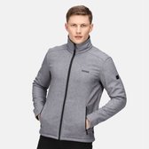 De Regatta Caelum Fleece - outdoorjas - heren - winddicht - met voering van Sherpa-stof - Grijs