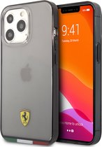 iPhone 13 Pro Max Backcase hoesje - Ferrari - Effen Grijs - Kunststof