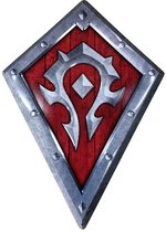Poster - World Warcraft Horde Shield Metal Plate - 35 X 25 Cm - Multicolor