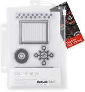 Kaisercraft clear stamp 15.5x10cm shaken not stirred