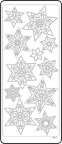 Vaessen Creative Sticker - 10x23cm - 10st - goud sterren