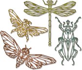Sizzix Thinlits Snijmal - Geo Insecten