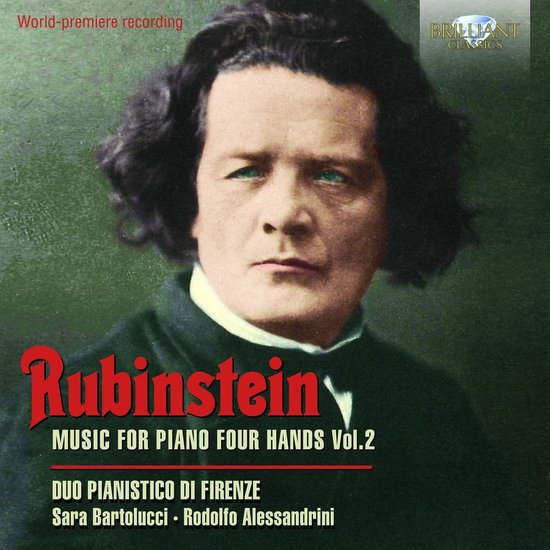Foto: Duo pianistico di firenze rubinstein music for piano four hands vol 2 2 cd 