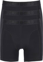 Björn Borg boxershorts Core (3-pack) - heren boxers normale lengte - zwart -  Maat: M