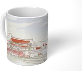 Mok - een gevel in de verboden stad - 350 ML - Beker