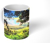 Mok - Uitzicht over de Olmoti vallei in de Ngorongoro krater - 350 ML - Beker - Uitdeelcadeautjes