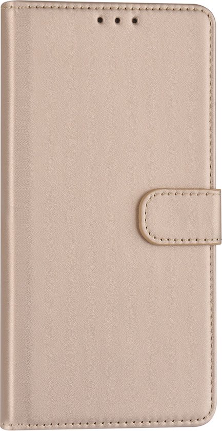 Boîtier en or pour Oppo A74 5G et Oppo A54 5G - Étui à livres - Porte-cartes - Fermeture magnétique