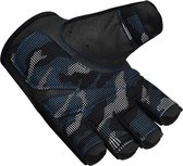 RDX Sports Gym Gloves T2 - Half Finger Blauw - M
